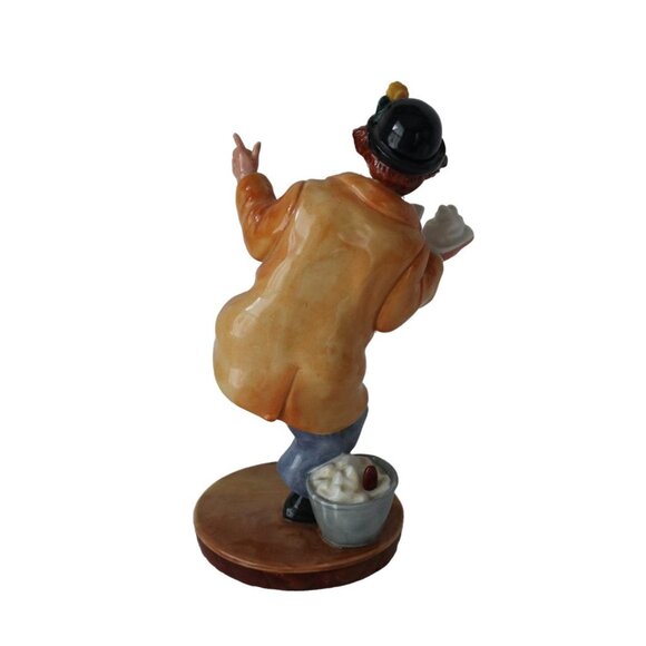 Vintage Retired Royal Doulton "The Clown" HN 2890 (Pie Thrower) Figurine - Picture 3 of 6